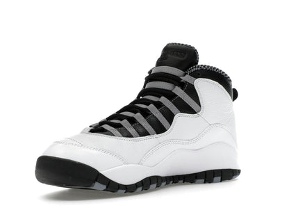Jordan 10 Retro OG Steel 2025 White Black Light Steel Grey HJ6779-104 - savito