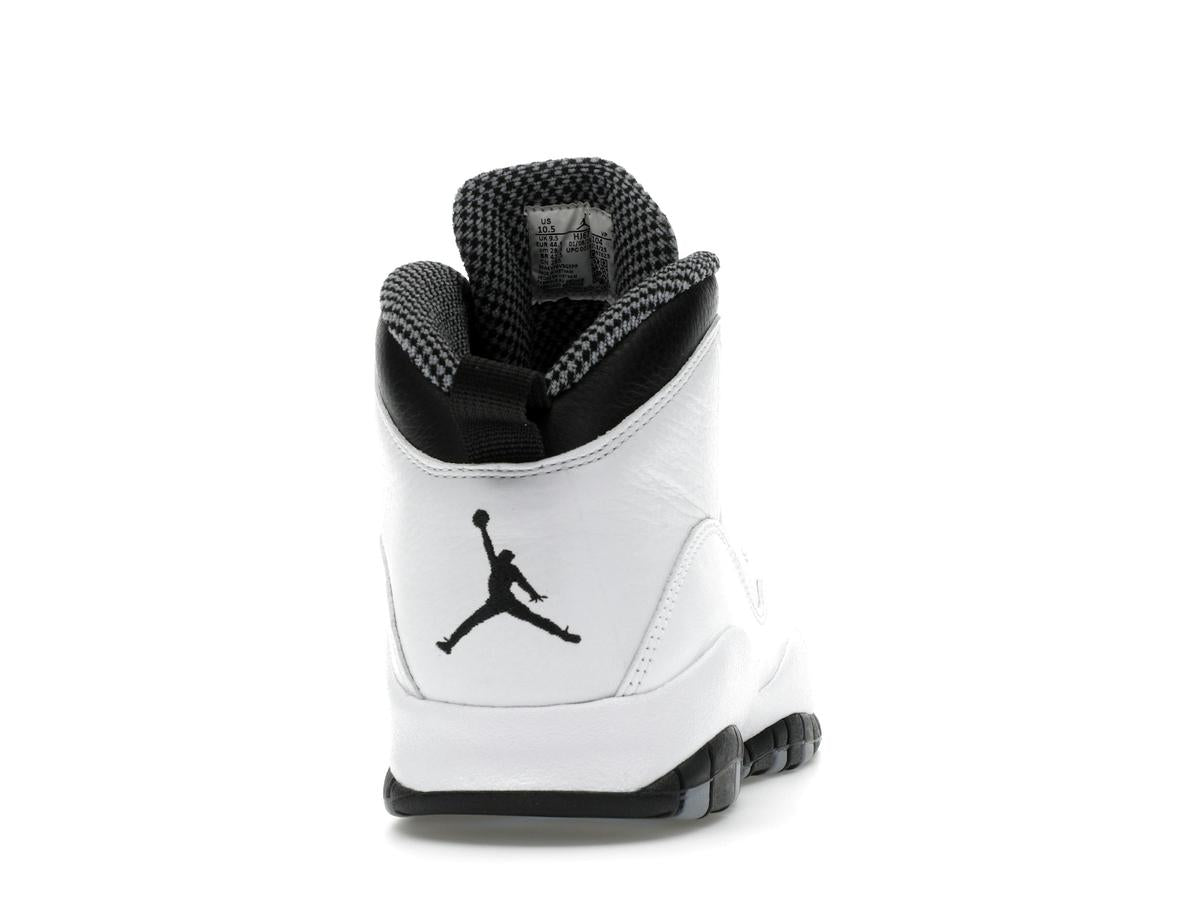 Jordan 10 Retro OG Steel 2025 White Black Light Steel Grey HJ6779-104 - savito