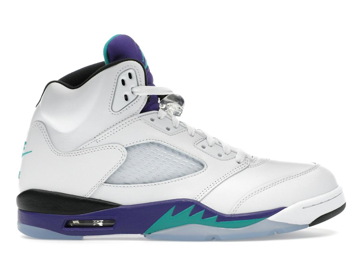 Jordan 5 Retro Grape 2025 White Nike Air HQ7978-100 - savito