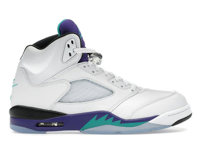 Jordan 5 Retro Grape 2025 White Nike Air HQ7978-100 - savito
