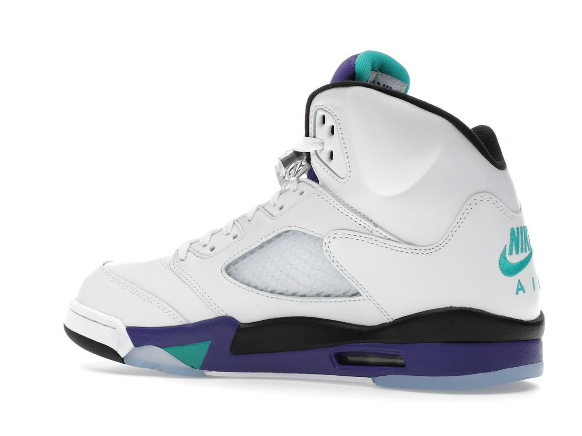 Jordan 5 Retro Grape 2025 White Nike Air HQ7978-100 - savito