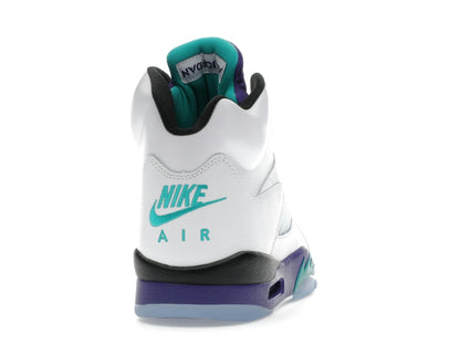 Jordan 5 Retro Grape 2025 White Nike Air HQ7978-100 - savito