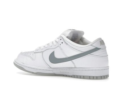 Nike SB Dunk Low Supreme 94 White Metallic Silver HQ8487-100 - savito