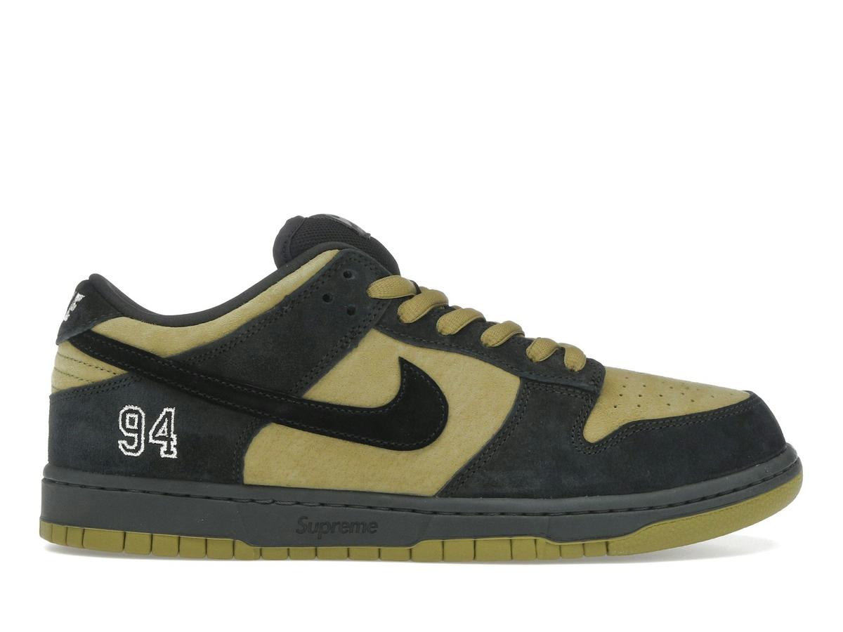 Nike SB Dunk Low Supreme 94 Camper Green HQ8487-300 - savito