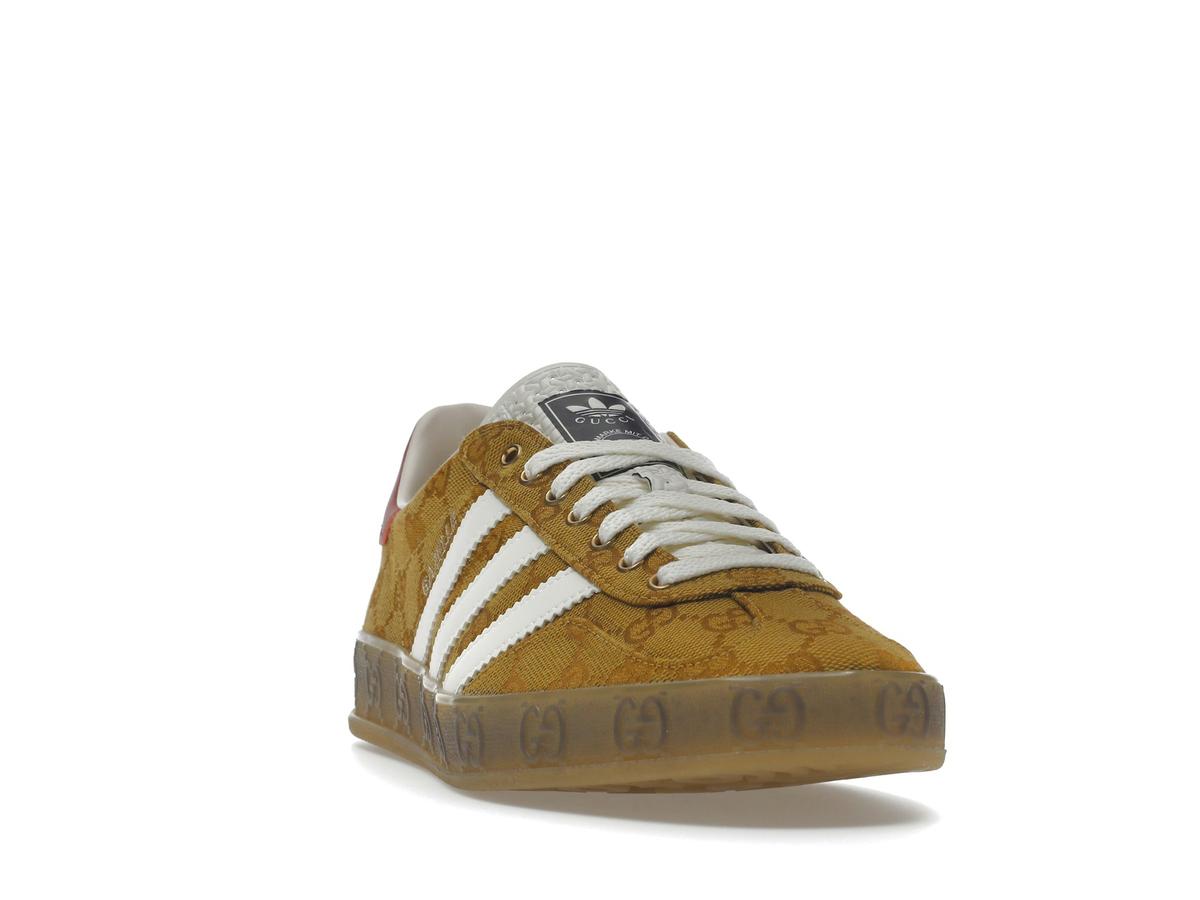 Adidas Gazelle Gucci Original GG Beige Brown Sneakers HQ8850 - savito