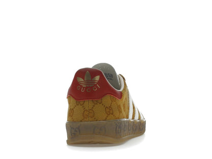 Adidas Gazelle Gucci Original GG Beige Brown Sneakers HQ8850 - savito