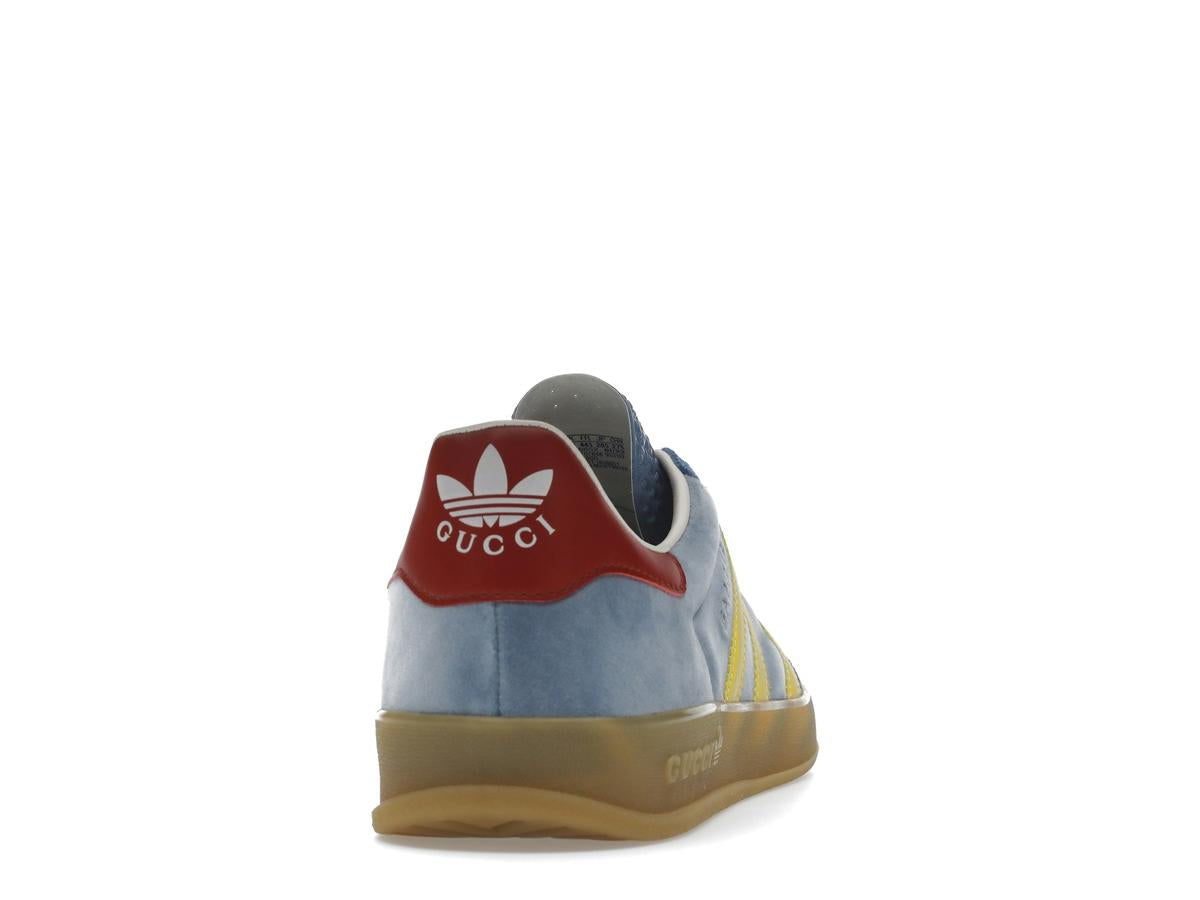 adidas x Gucci Gazelle Blue Suede Luxury Sneakers HQ8851 - savito