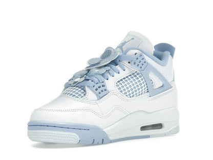 Air Jordan 4 Retro Forget Me Not Women's HV0823-100 White Blue Tint Oil Green - savito