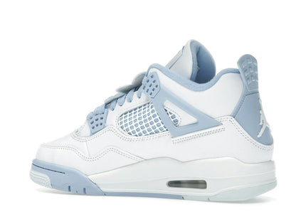 Air Jordan 4 Retro Forget Me Not Women's HV0823-100 White Blue Tint Oil Green - savito
