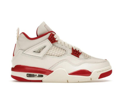 Jordan 4 Retro Valentine's Day Pale Ivory Sierra Red Women's HV0823-108 - savito