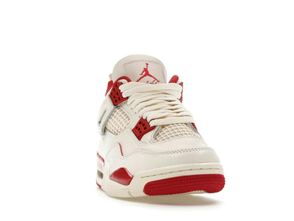 Jordan 4 Retro Valentine's Day Pale Ivory Sierra Red Women's HV0823-108 - savito