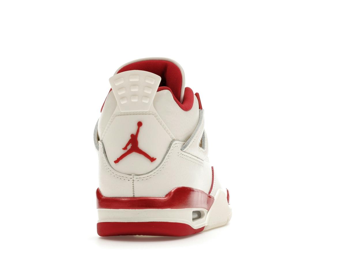 Jordan 4 Retro Valentine's Day Pale Ivory Sierra Red Women's HV0823-108 - savito