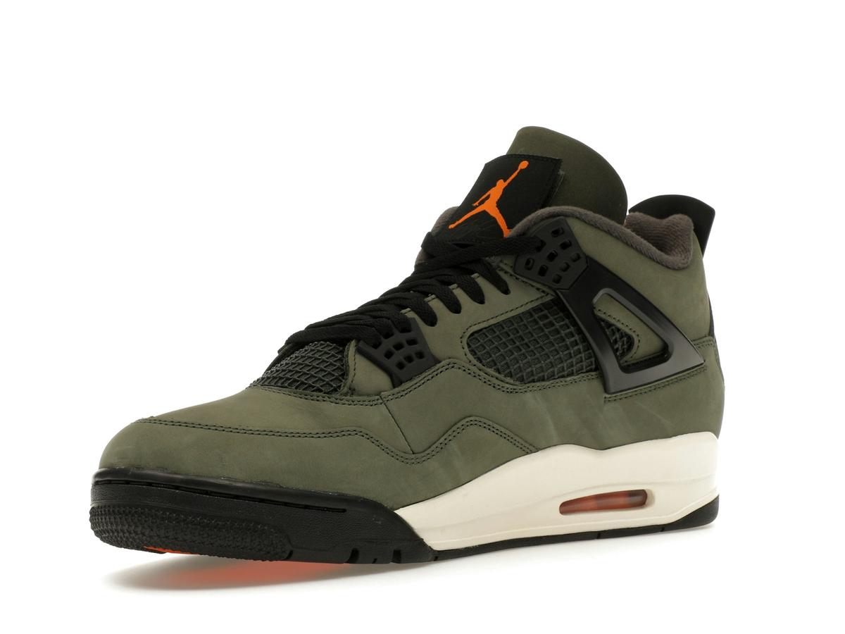 Jordan 4 Retro OG SP Undefeated Deep Green Clementine IB1519-200 (2025 Release) - savito