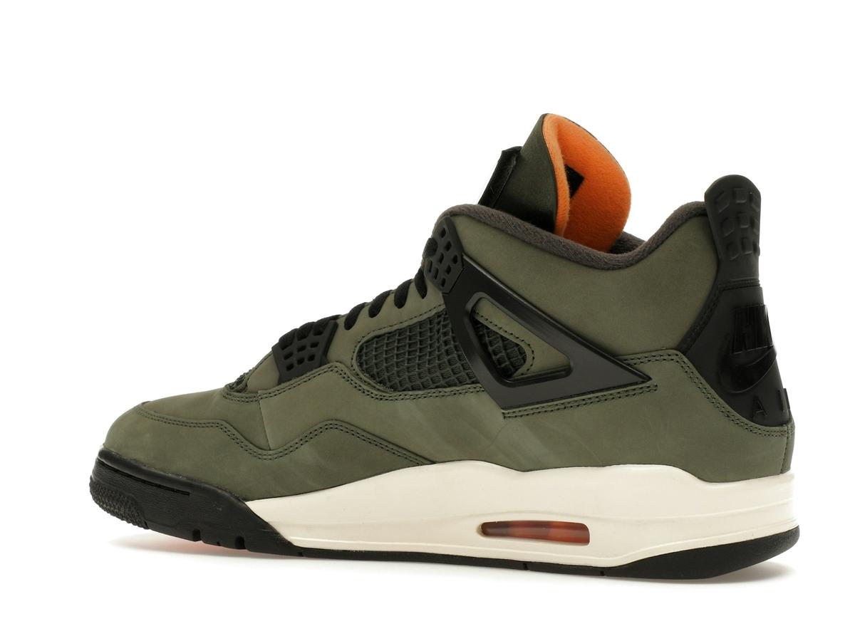 Jordan 4 Retro OG SP Undefeated Deep Green Clementine IB1519-200 (2025 Release) - savito