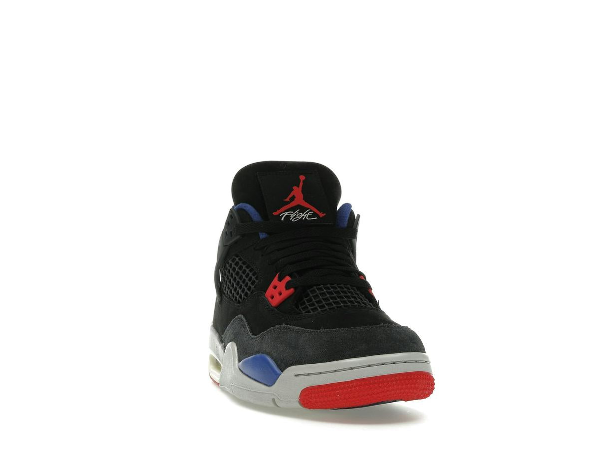 Jordan 4 Retro Rare Air (GS) Black Fire Red Deep Royal Blue IB4171-003 - savito