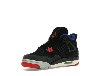 Jordan 4 Retro Rare Air (GS) Black Fire Red Deep Royal Blue IB4171-003 - savito