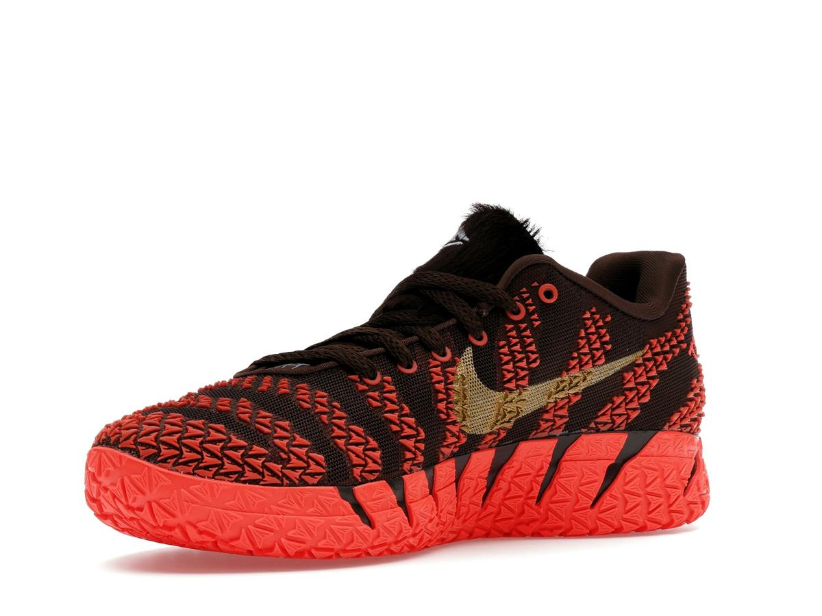 Nike Ja 3 "Year of the Horse" Light Chocolate Metallic Gold Silt Red IB6508-200 - savito