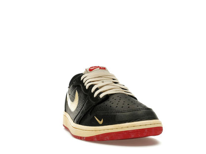 Jordan 1 Retro Low OG Nigel Sylvester Better With Time Black/Muslin/Varsity Red IB8958-001 - savito
