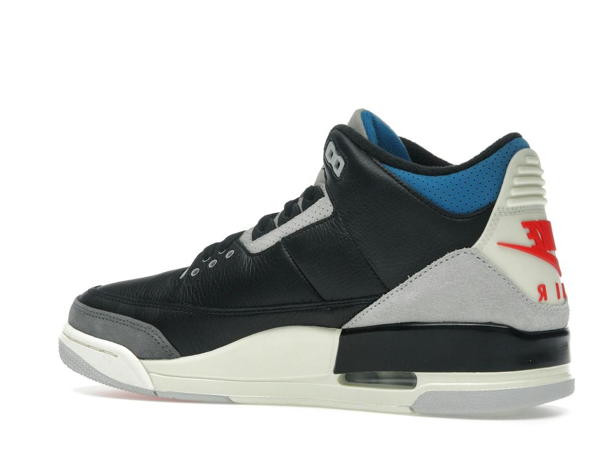 Jordan 3 Retro OG Rare Air Black Chile Red IB8967-004 - savito