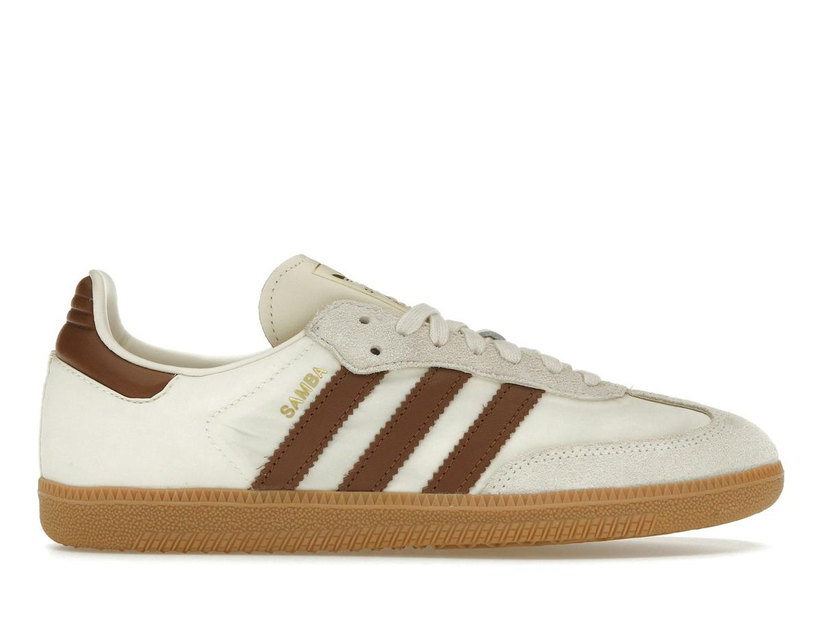 adidas Samba OG Cream White Preloved Brown Sneakers - savito
