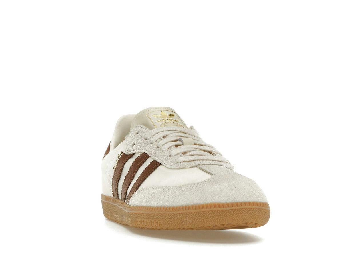 adidas Samba OG Cream White Preloved Brown Sneakers - savito