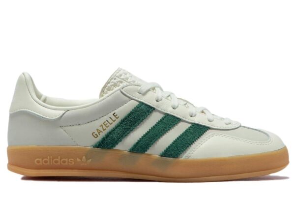 adidas Gazelle Indoor Emmi Off White Dark Green ID2567 - savito