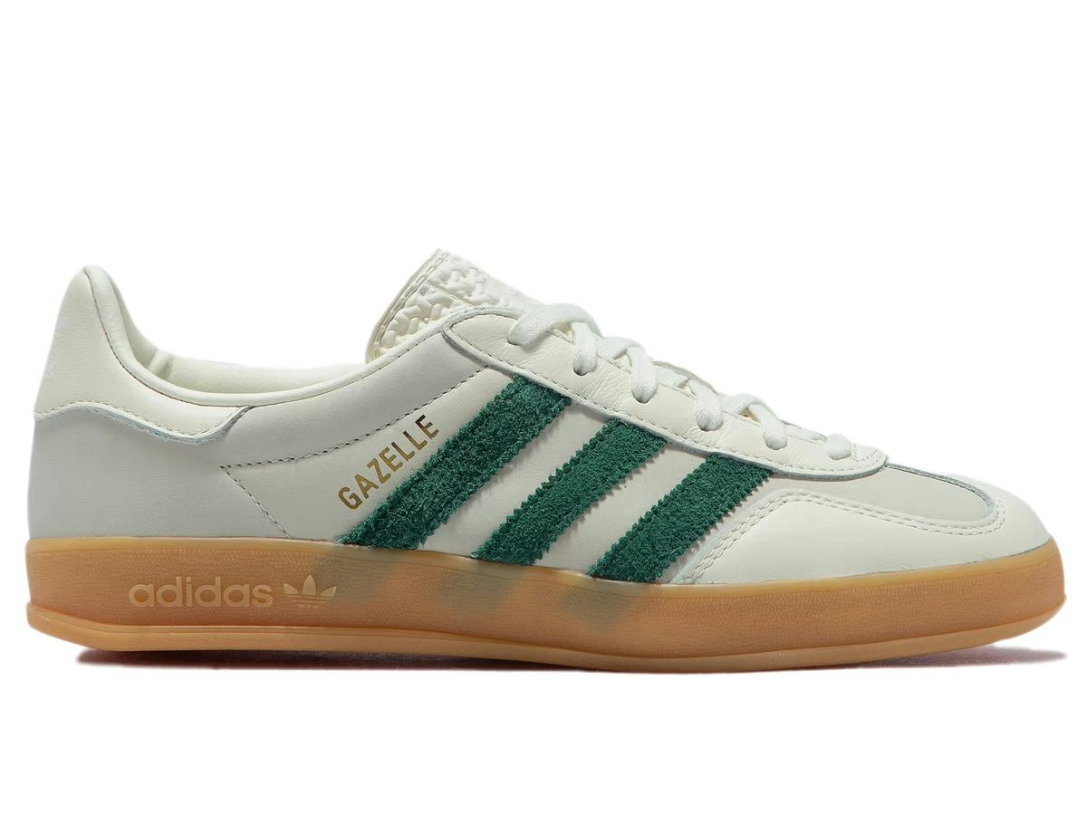 adidas Gazelle Indoor Emmi Off White Dark Green ID2567 - savito