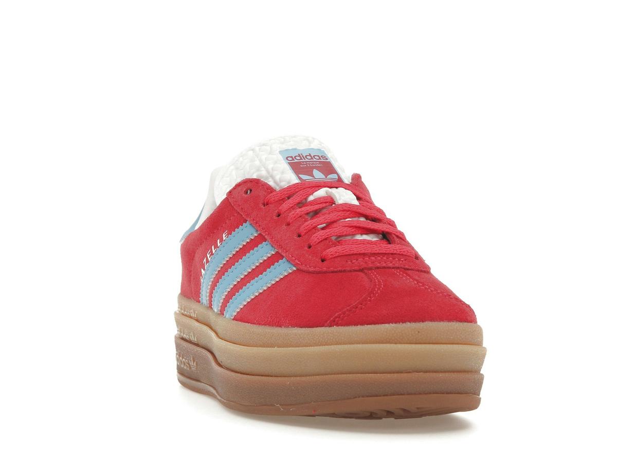 adidas Women's Gazelle Bold Active Pink Blue Burst Sneakers IE0421 - savito