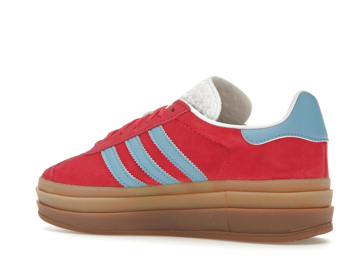 adidas Women's Gazelle Bold Active Pink Blue Burst Sneakers IE0421 - savito