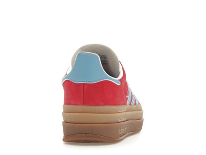 adidas Women's Gazelle Bold Active Pink Blue Burst Sneakers IE0421 - savito
