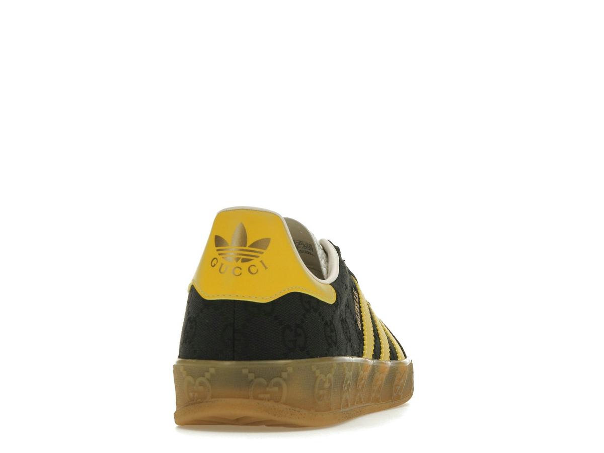 adidas x Gucci Gazelle Black GG Monogram Sneakers IE2264 - savito