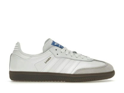 adidas Samba Cloud White Blue Gum IE3439 - savito
