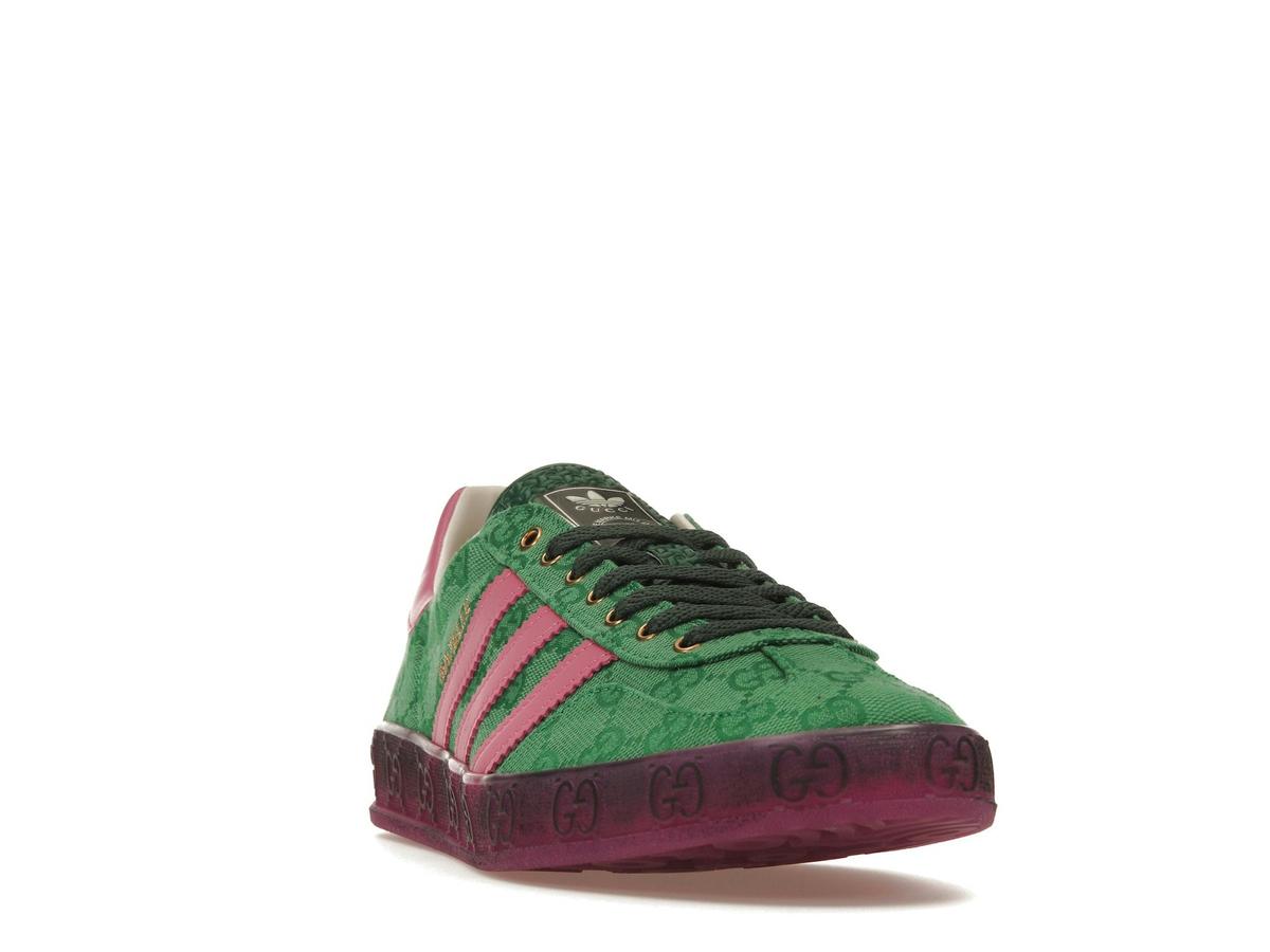 adidas x Gucci Gazelle Green GG Monogram (Women's) IE4795 - savito