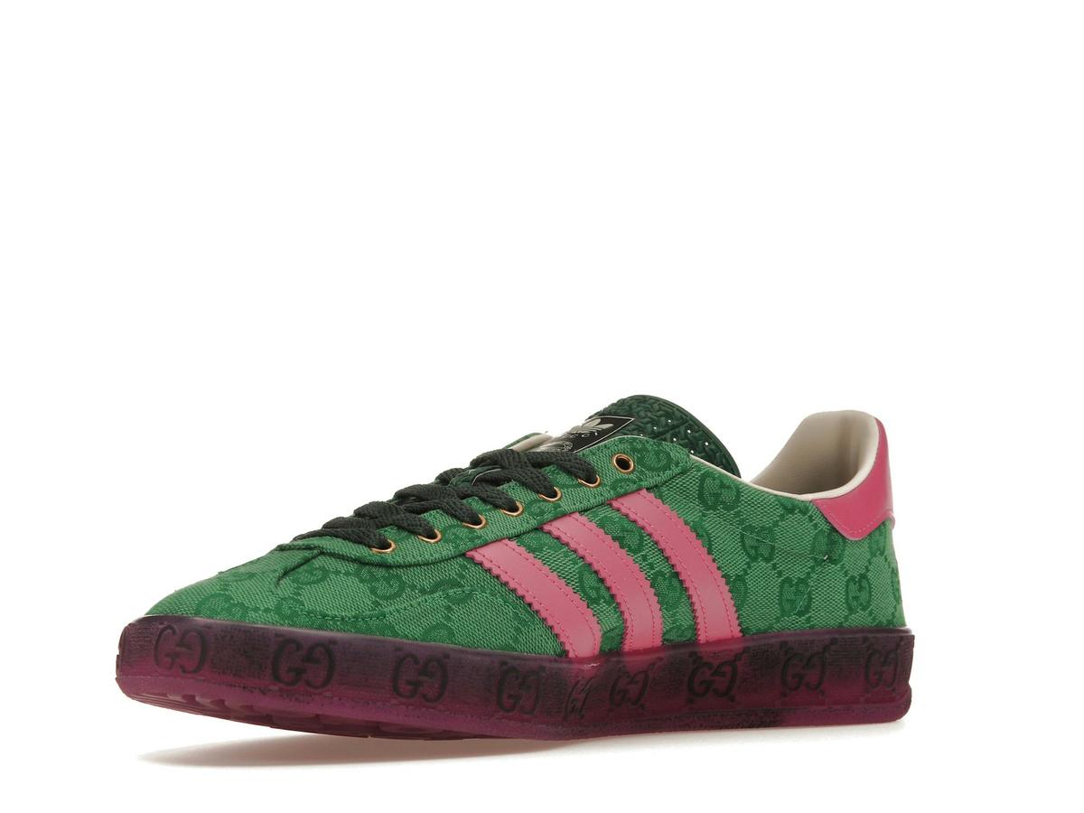 adidas x Gucci Gazelle Green GG Monogram (Women's) IE4795 - savito