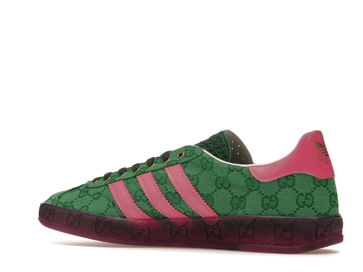 adidas x Gucci Gazelle Green GG Monogram (Women's) IE4795 - savito