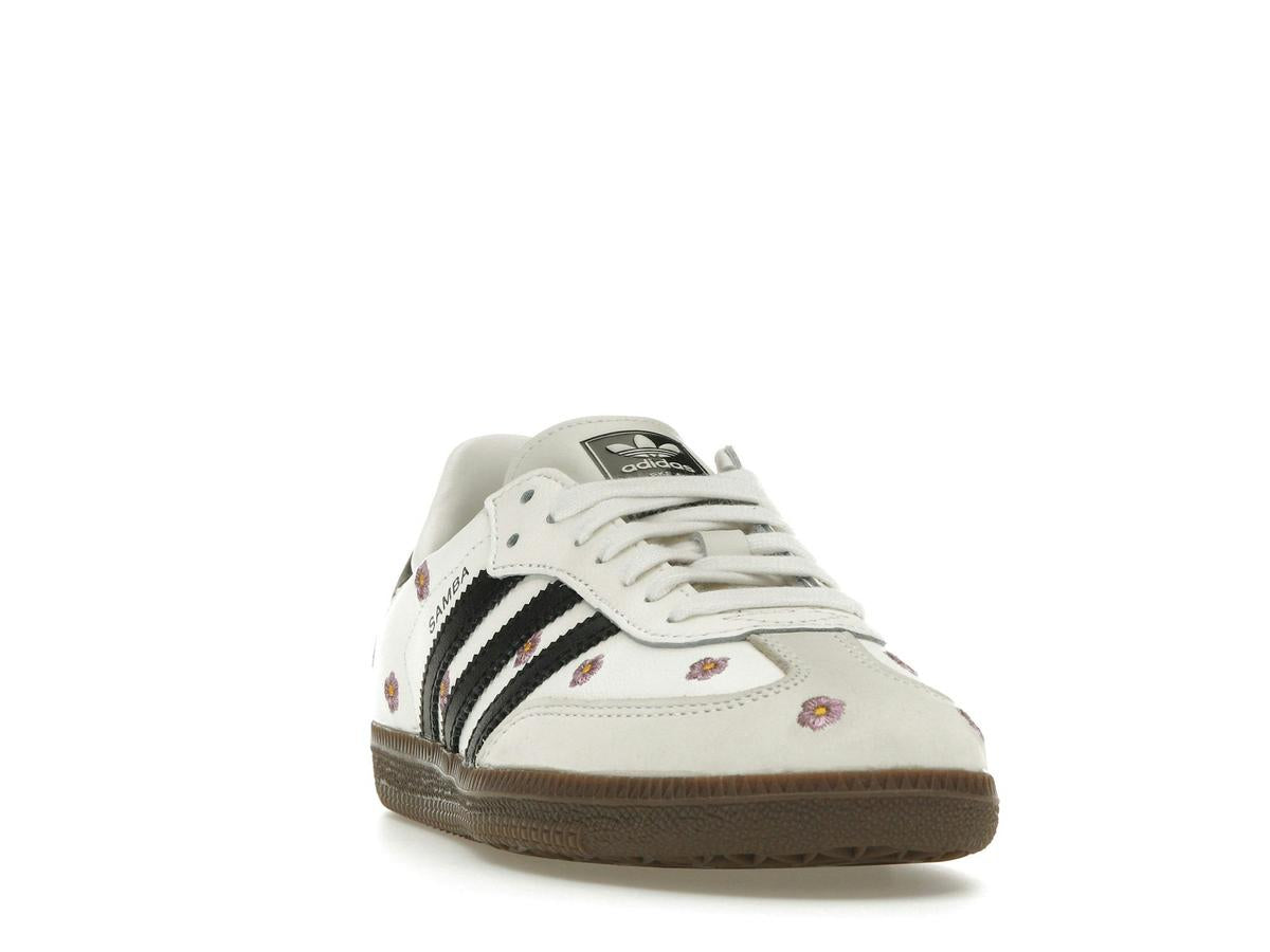 adidas Samba Women's Light Purple Floral White Sneakers IF4398 - savito