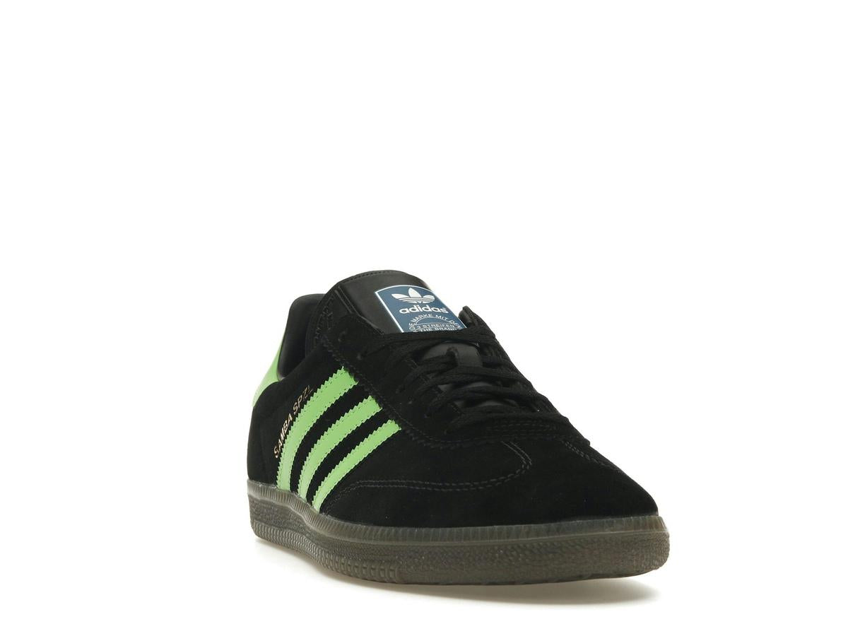 adidas Samba Deco SPZL Core Black Lucid Lime IF5738 - savito