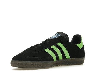 adidas Samba Deco SPZL Core Black Lucid Lime IF5738 - savito