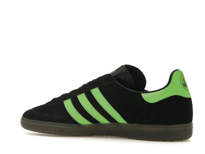 adidas Samba Deco SPZL Core Black Lucid Lime IF5738 - savito