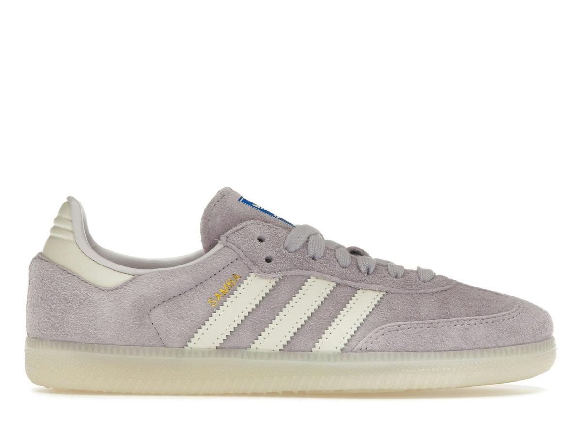 adidas Samba OG Suede Silver Dawn Chalk IG6176 - savito
