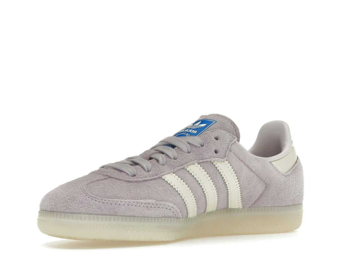 adidas Samba OG Suede Silver Dawn Chalk IG6176 - savito