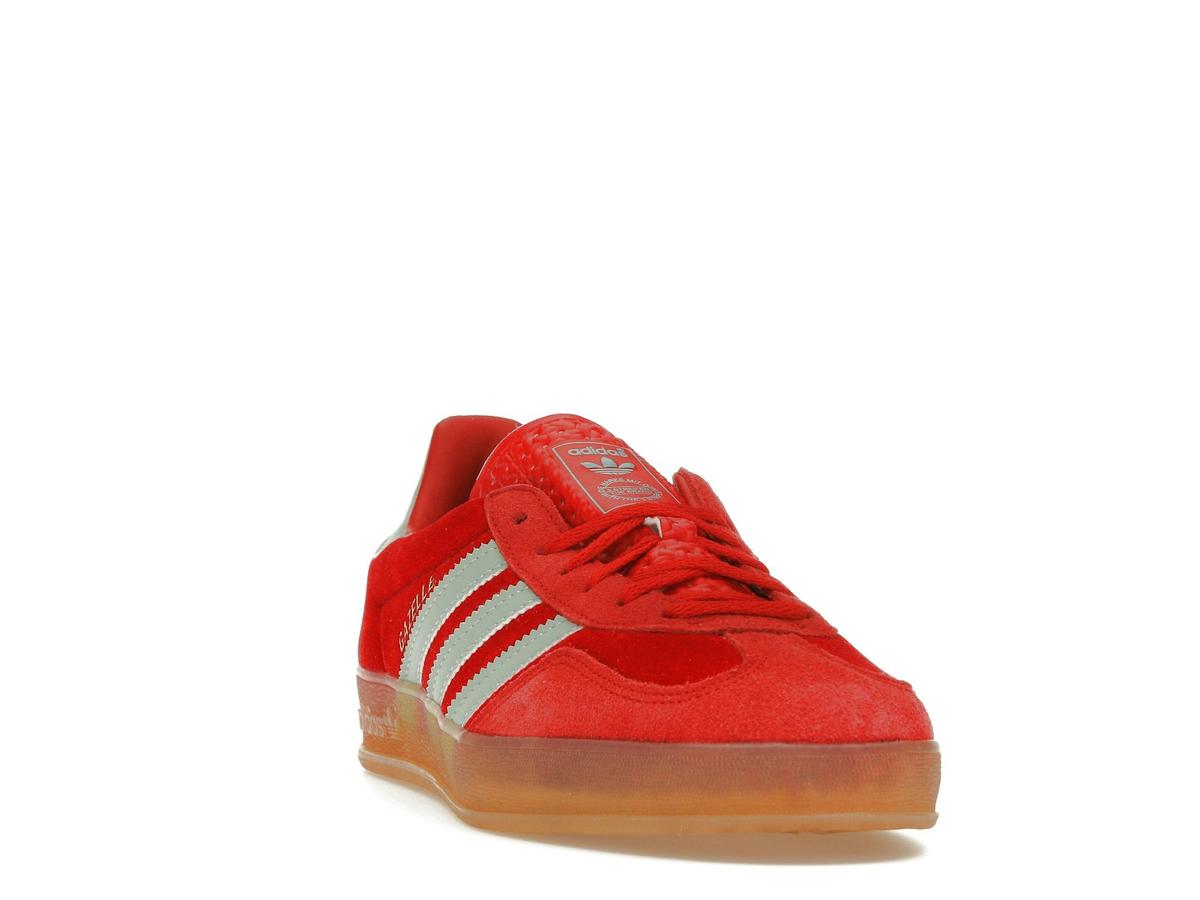 Adidas Gazelle Indoor Better Scarlet Hazy Green Women's Sneakers - savito