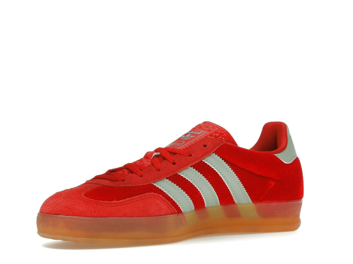 Adidas Gazelle Indoor Better Scarlet Hazy Green Women's Sneakers - savito