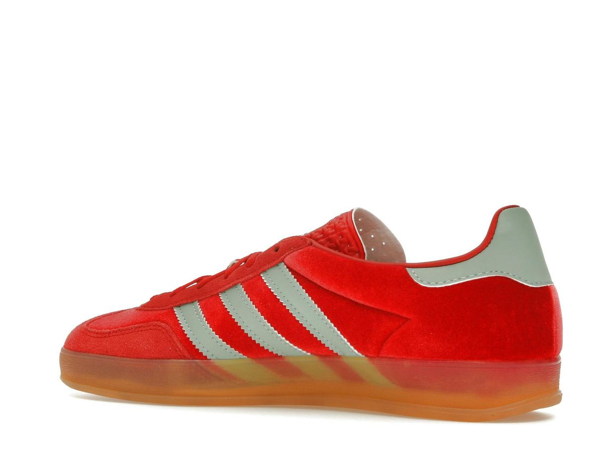 Adidas Gazelle Indoor Better Scarlet Hazy Green Women's Sneakers - savito