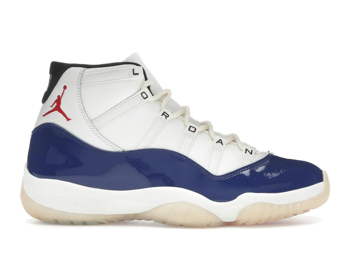 Air Jordan 11 Retro Rare Air Sneakers (2025) Deep Royal Blue Fire Red IH0296-400 - savito