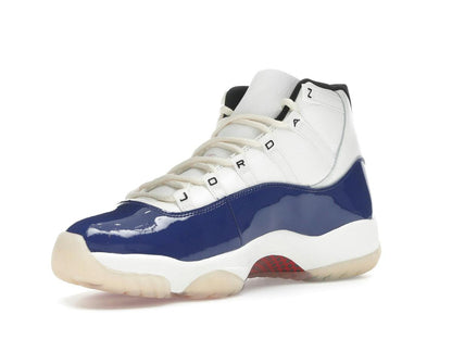 Air Jordan 11 Retro Rare Air Sneakers (2025) Deep Royal Blue Fire Red IH0296-400 - savito