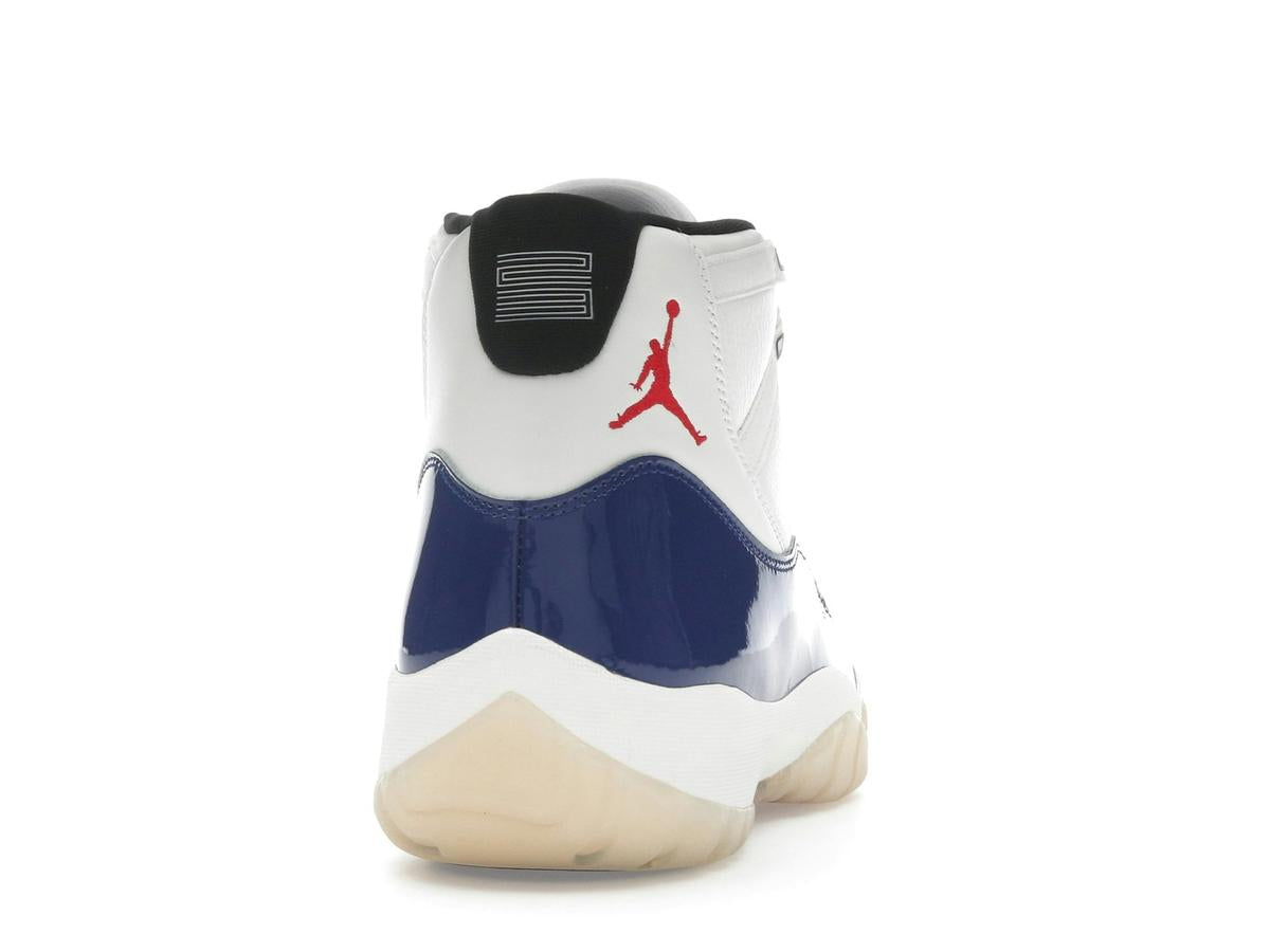 Air Jordan 11 Retro Rare Air Sneakers (2025) Deep Royal Blue Fire Red IH0296-400 - savito