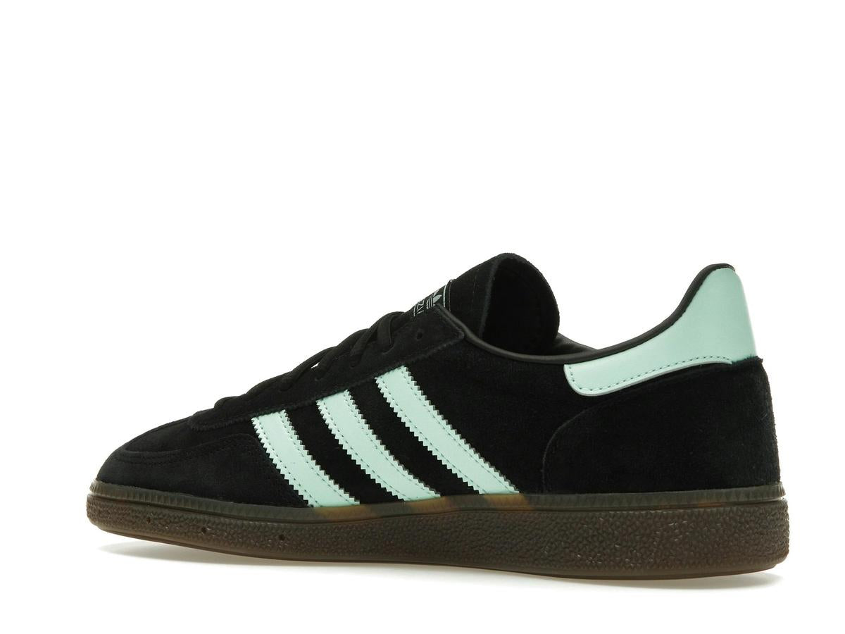 adidas Handball Spezial Core Black Clear Mint Gum Sneakers IH7491 - savito