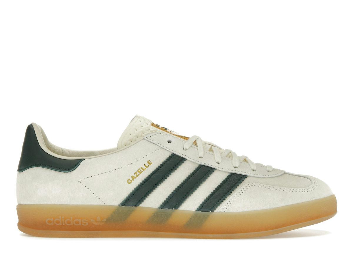 adidas Gazelle Indoor Cream White Collegiate Green Gum IH7502 - savito