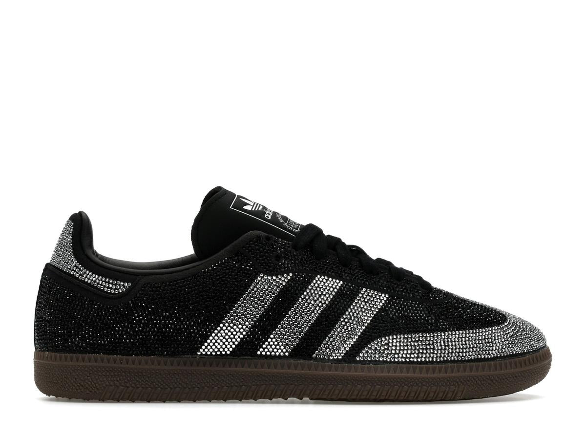 adidas Samba OG Rhinestone Black Silver Women's IH9052 - savito